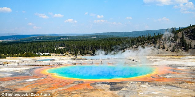 The Yellowstone supervolcano was hit by four minor Earth tremors last week which reached up to 1.8 on the Richter scale