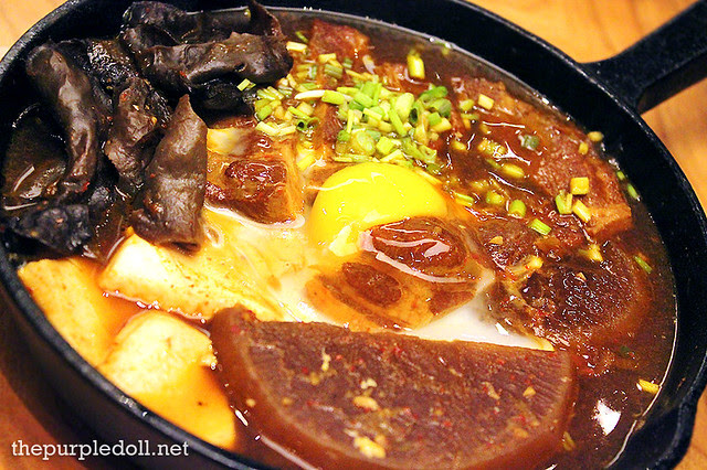 Sundubu Style Tonteki Stew (P280)