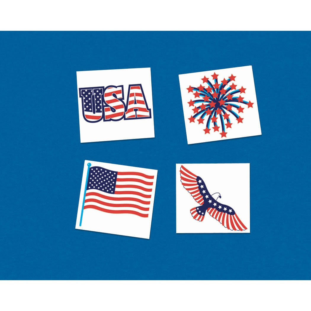 Fourth of July Temporary Tattoos | Fourth Of July Wikii