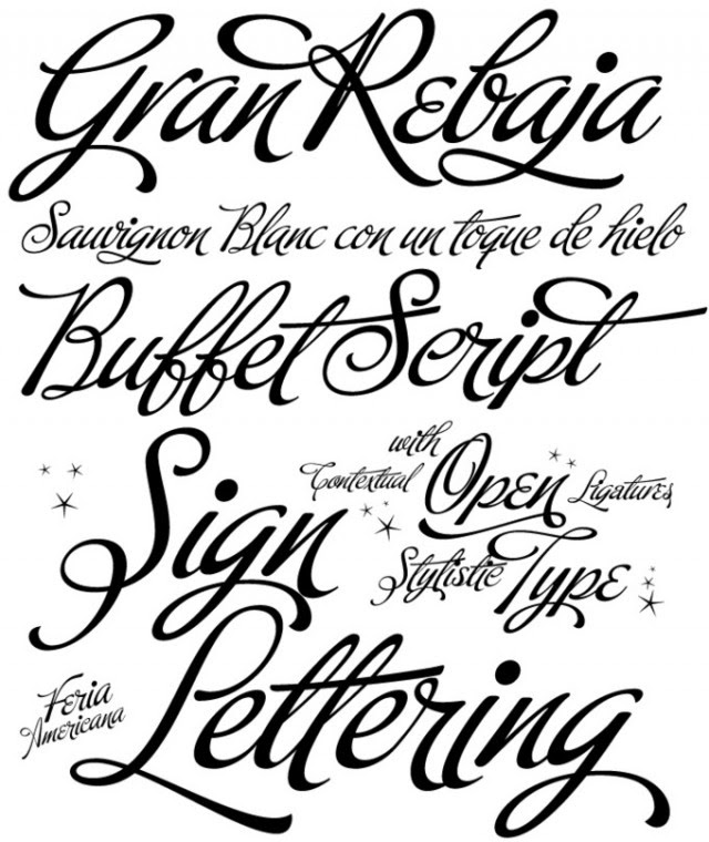 Script Fonts For Signs - All Free Script Fonts For Your DIY Wedding ...