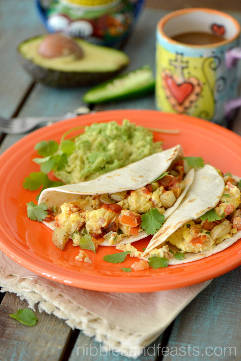 Breakfast Tacos with Mexican Style Eggs and Potatoes Nibbles and Feasts Breakfast Tacos with Mexican Style Eggs and Potatoes Nibbles and Feasts