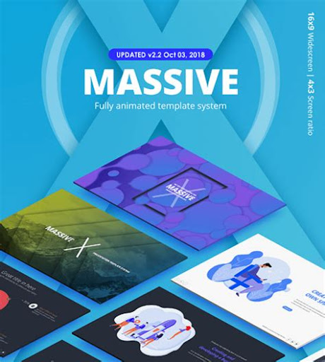 massive x presentation template free