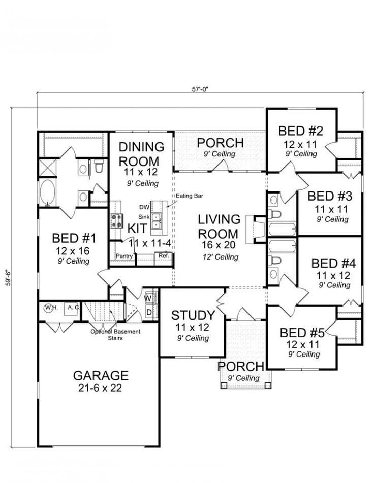 39 Floor Plan For A 5 Bedroom House Cool, House Designs And Floor Plans 5 Bedrooms