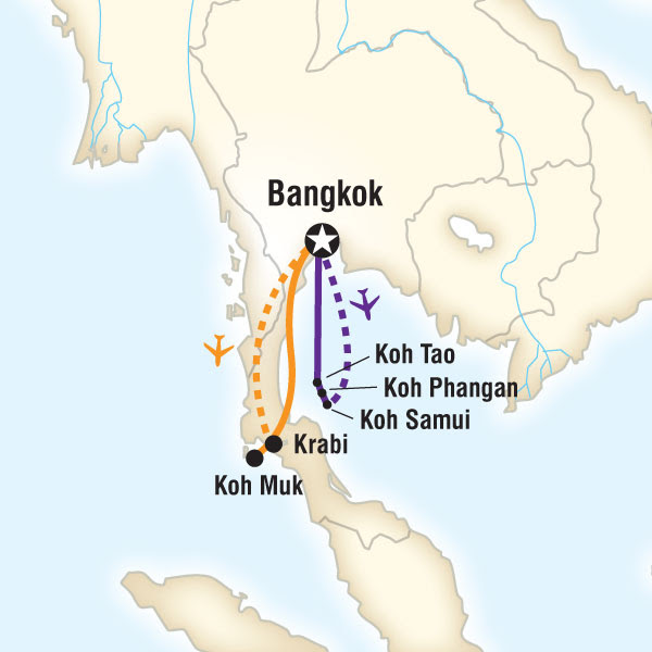 Images and Places, Pictures and Info: map of southern thailand islands