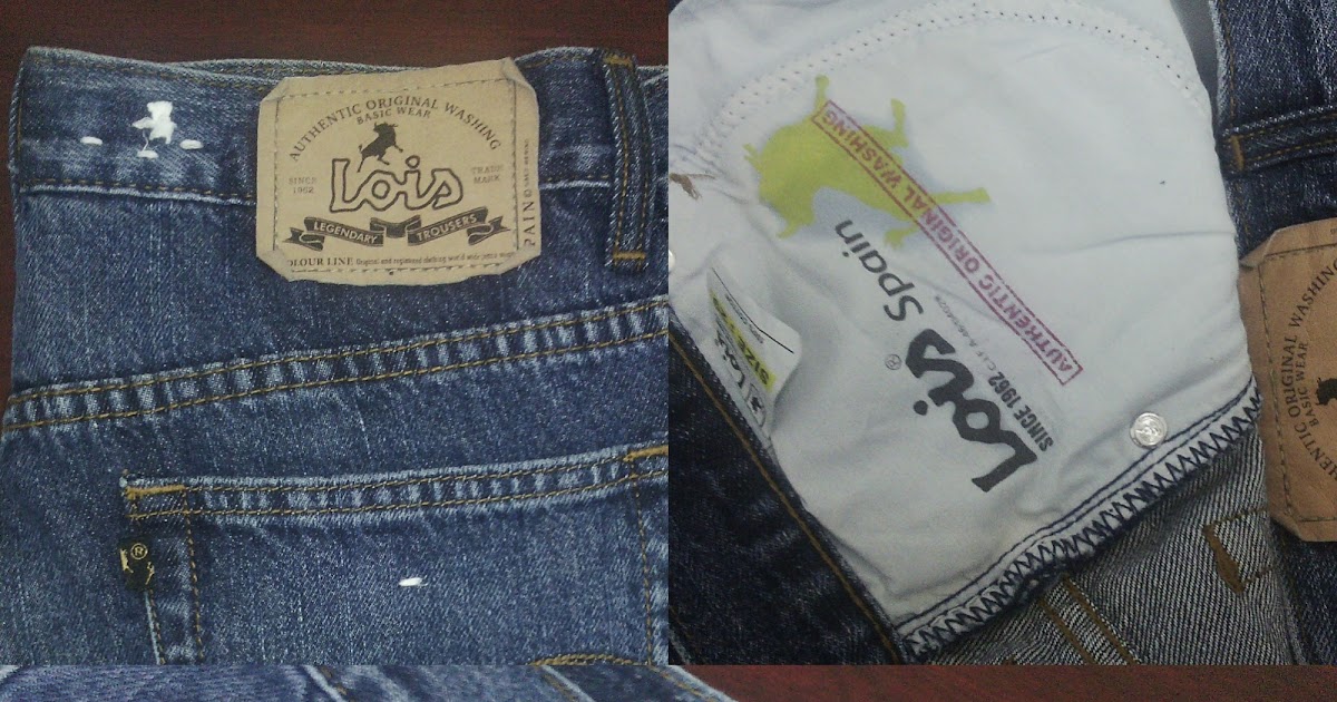  Ciri  Celana  Jeans Lois Original Kumpulan Model Kemeja
