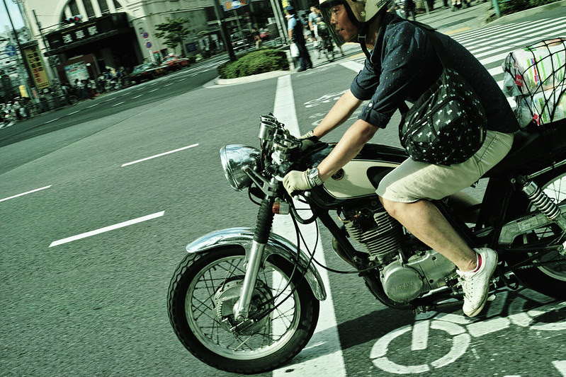 Merrill in DownTown of Tokyo