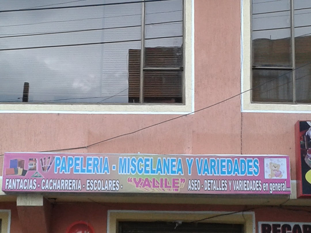 PAPELERÍA MISCELANEA Y VARIEDADES YALILE