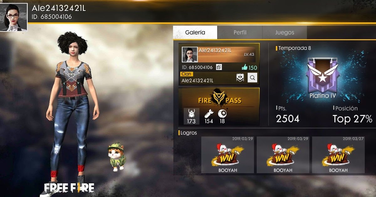 16 Perfil De Free Fire - Free Fire Best Game