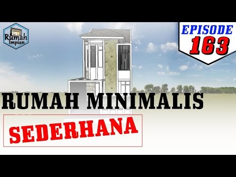 Terupdate RUMAH MINIMALIS 5X15 METER 2 LANTAI Video 