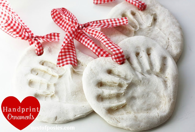 How to make Handprint Ornaments