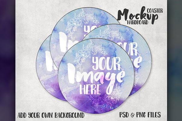 Download Round Hardboard Coaster Mockup Psd Best Free Logo Update Mockups Templates PSD Mockup Templates