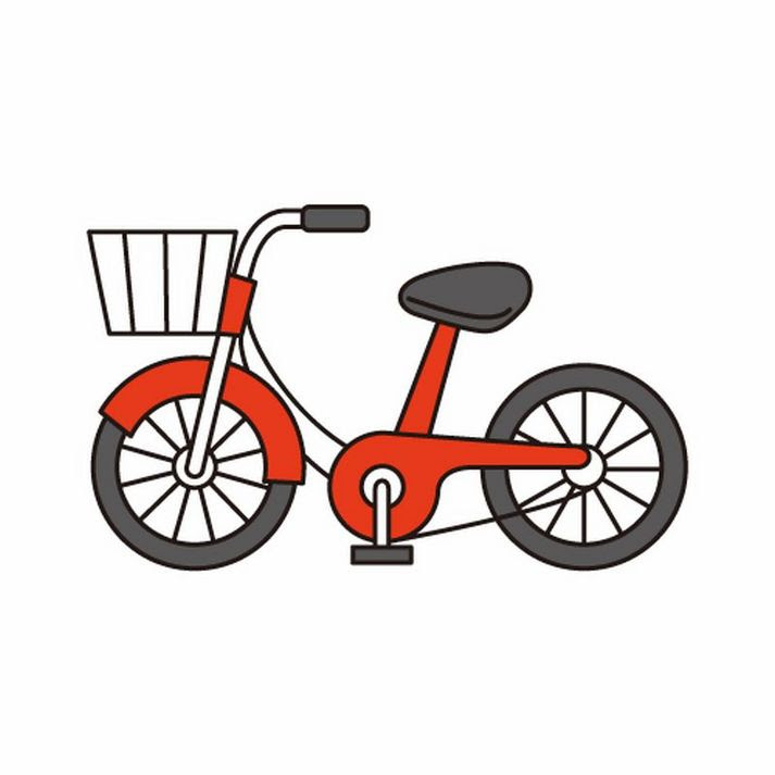 ほとんどのダウンロード 自転車 イラスト 書き方 簡単 イラスト素材 ベクター クリップアート Yukiko