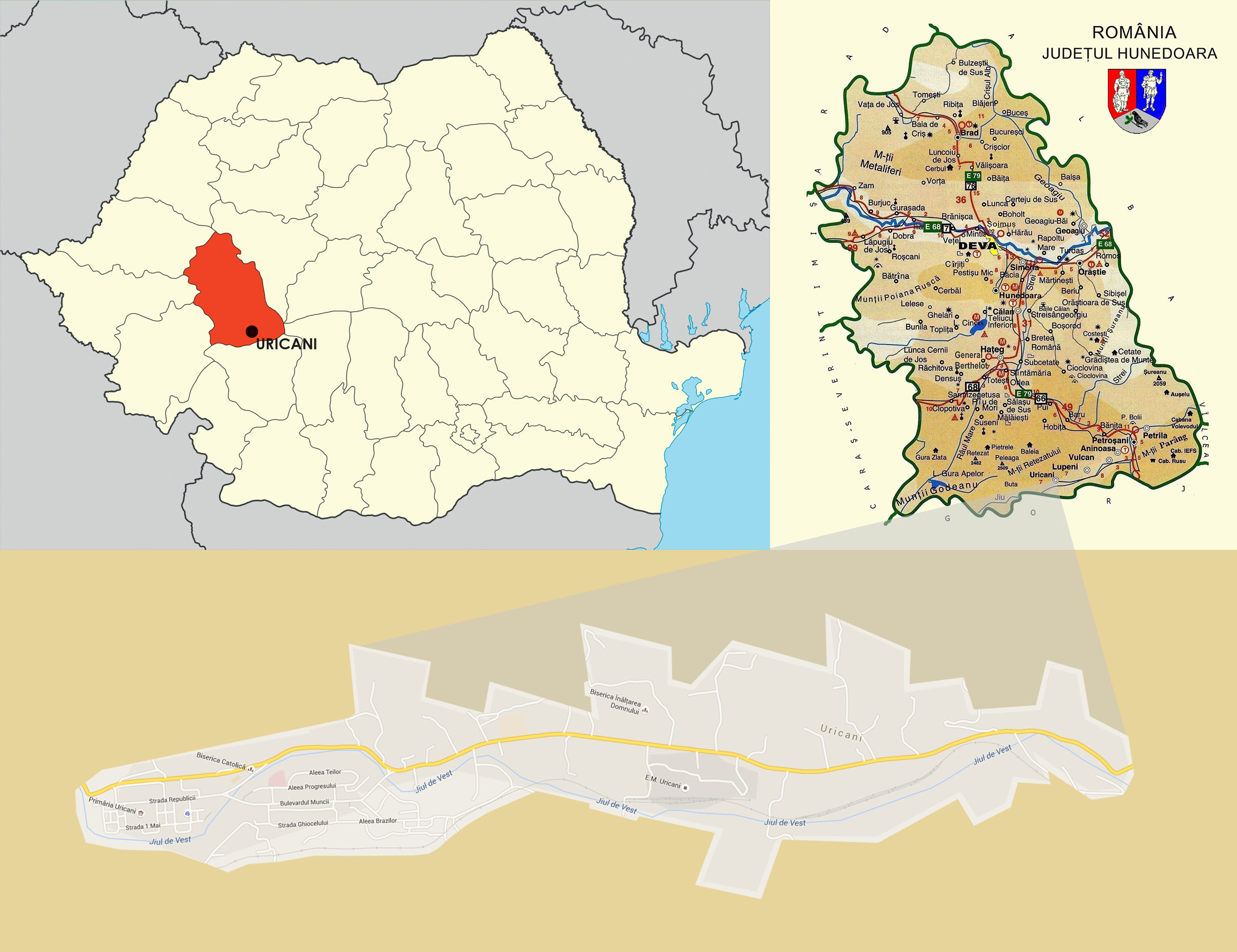 Petrosani Harta | Harta