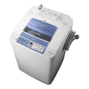 洗濯機: 価格 -日立 7.0kg 全自動洗濯機 ブルーHITACHI ビートウォッシュ BW-7PV-A