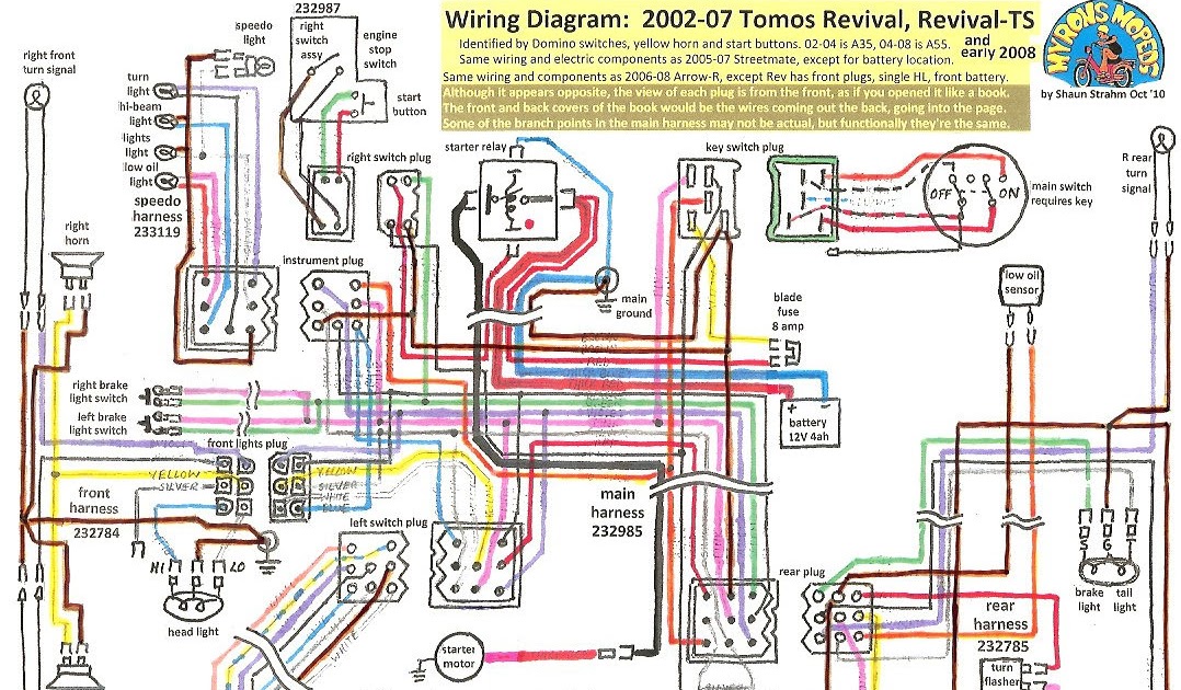 Tomo Scooter Manual Wiring Diagram - Wiring Diagrams
