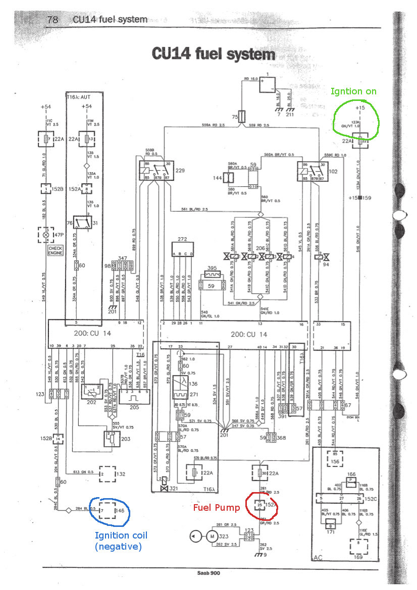 Saab Wiring Information - Complete Wiring Schemas