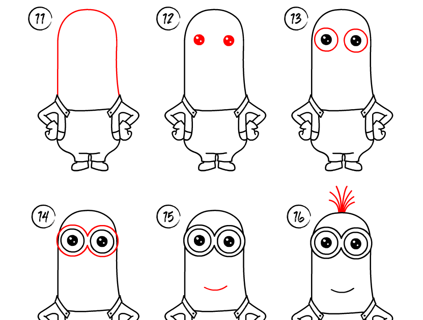 Drawing Ideas Easy Cartoon Drawing Step By Step : This is an easy