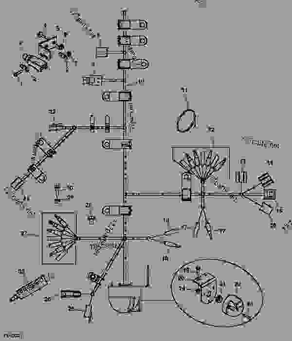 Rear Wiring Harnes