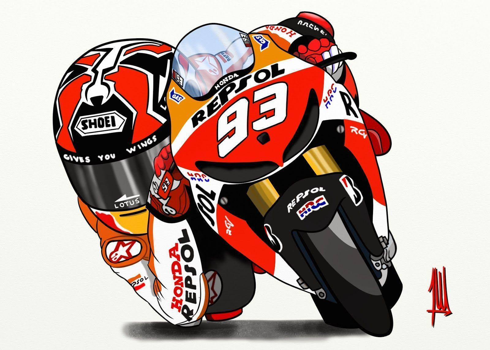 Gambar Kartun Moto Gp Geloragp
