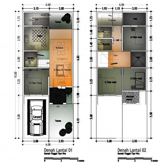 Get Desain Rumah Minimalis Type 6 X 10 Gif