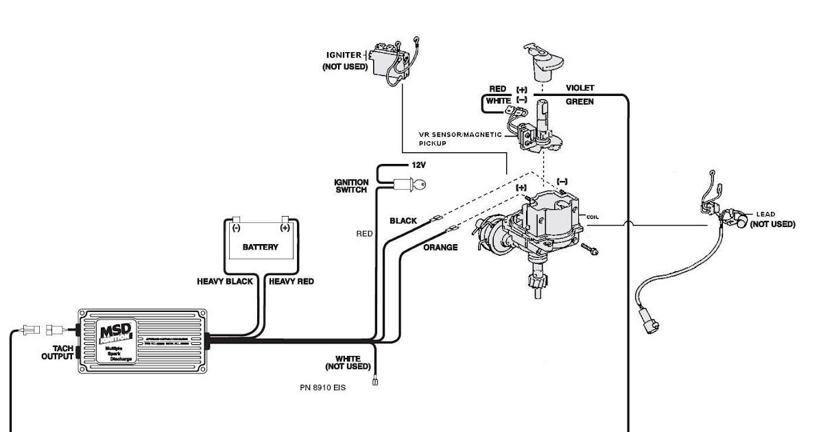 Msd 6al Wiring Diagram - DITDOTTUDIT