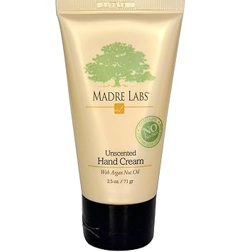 كريم اليد Madre Labs, Hand Cream, With Argan Nut Oil, Unscented, 2.5 o كريم اليد Madre Labs, Hand Cream, With Argan Nut Oil, Unscented, 2.5 o