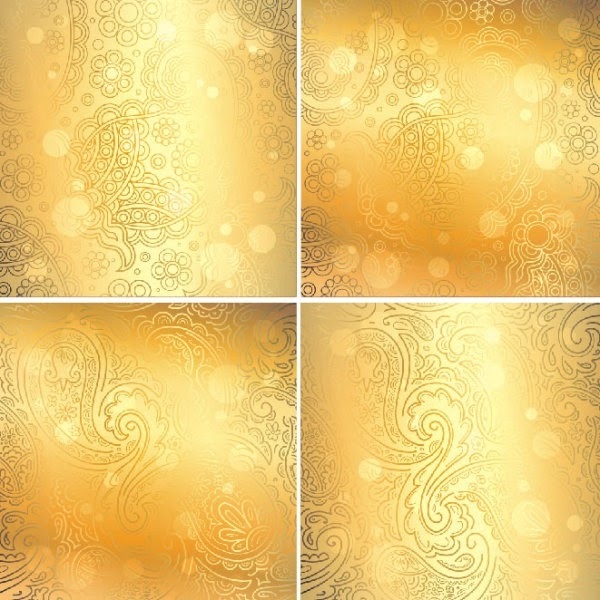 Contoh Undangan Pernikahan Background Undangan Pernikahan Gold