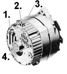 shared wiring: Wiring Diagram Alternators