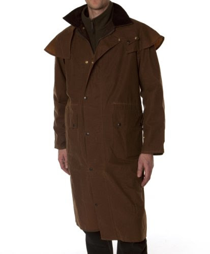 Hunter Outdoor Outback Unisex Full Length Long Wax Coat Inc Free Wax ...