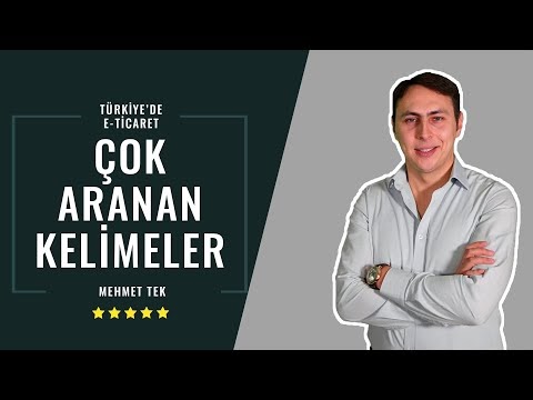 PAZAR YERLERİNDE ÇOK ARANAN KELİMELER (E-Ticaret Eğitimi)