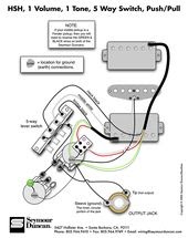 Emg 81 Wiring Diagram 1 Volume 1 Tone - WIRGRAM