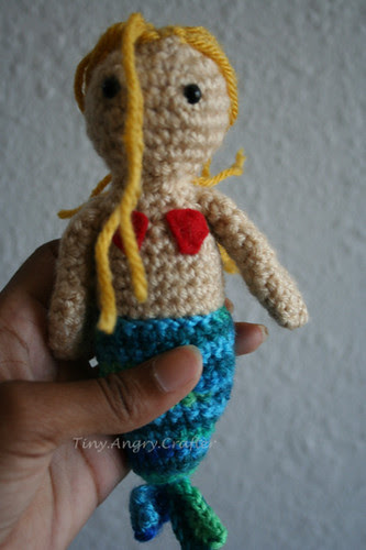 Mermaid amigurumi