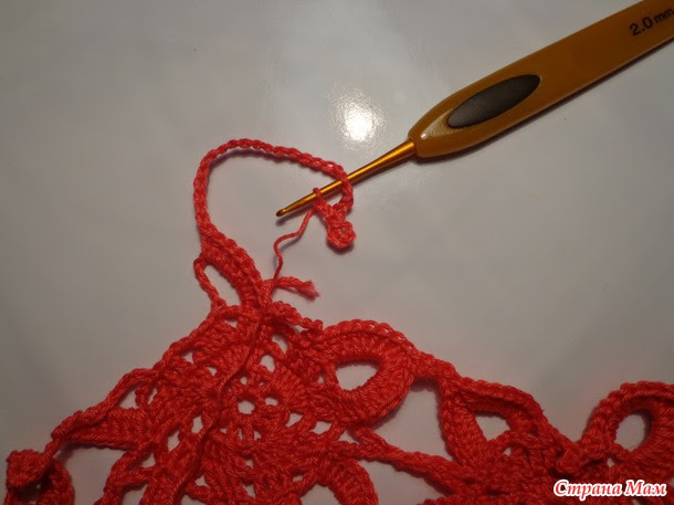 On-line knitting dress from ledi ti with osers