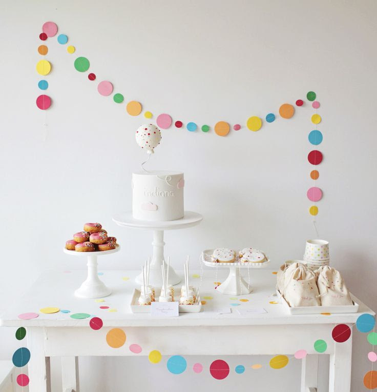 A Sprinkle & Confetti Birthday Party from Sweet Style  Read more - http://www.stylemepretty.com/living/2013/10/11/a-sprinkle-confetti-birthday-party-from-sweet-style/