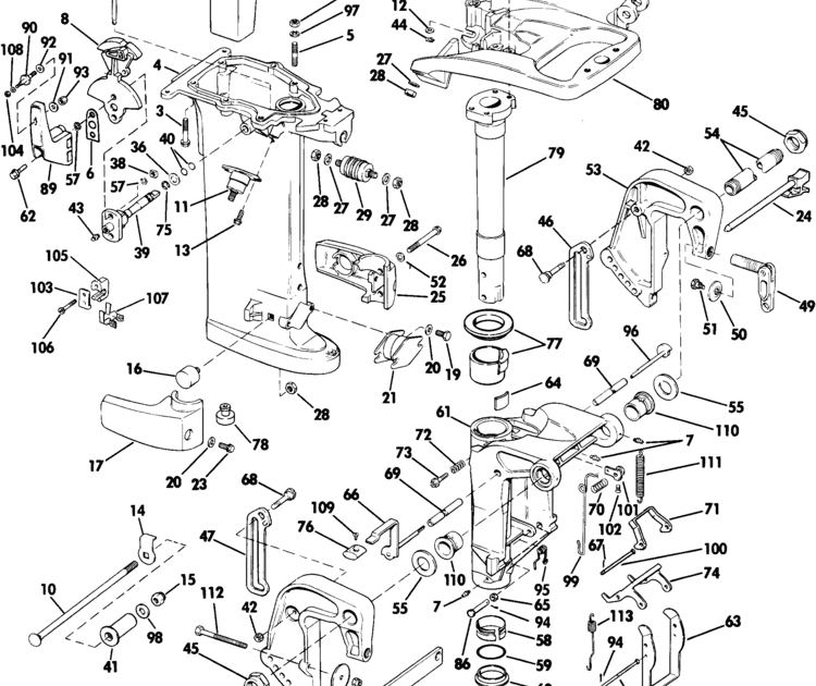 Mercury 110 98 Parts Diagram - Atkinsjewelry