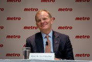Metro: la baisse du prix des aliments complique les affaires - image 1.0 Eric Richer La Flèche, président et chef de... (photo martin leblanc, archives la presse) - image 1.0