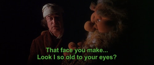 That face you make… look I so old to your eyes?