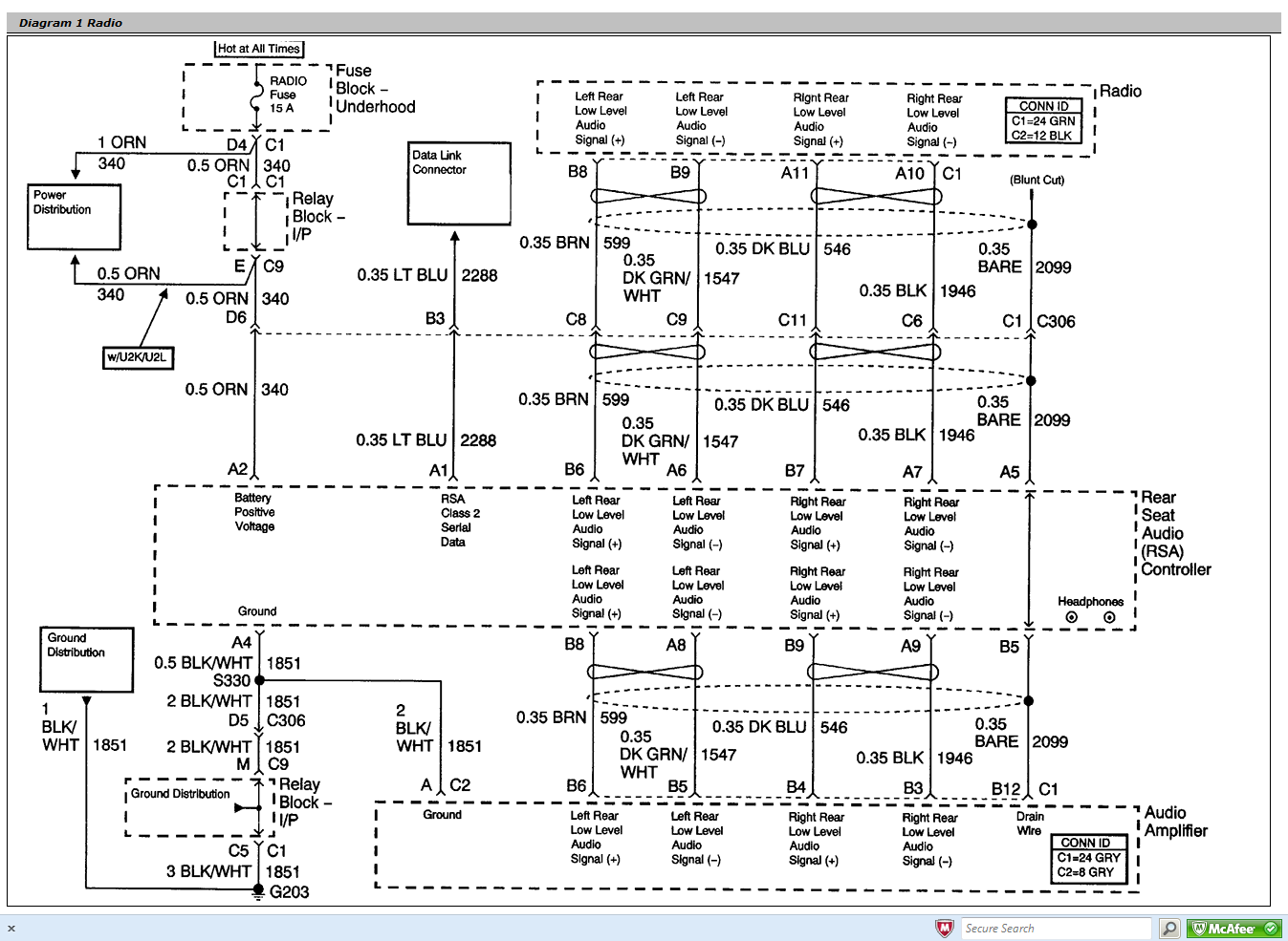 Wiring Diagram PDF: 2003 C4500 Wiring Diagram Blower