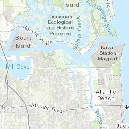 Duval County Zoning Map