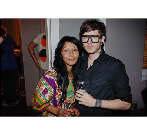 Tattoos, Glasses Fashion at the Gaslight
