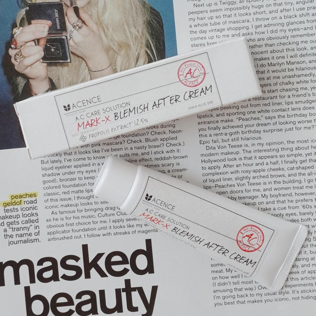 Mizon Acence Mark-X Blemish After Cream