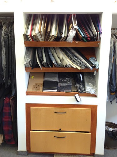 Enzo Caruso fabric shelving