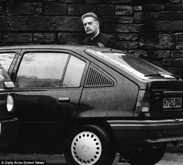 In the spotlight: Reverend Paul Flowers in December 1990 when he was vice-chairman of Rochdale Council¿s social services committee during the ¿satanic abuse¿ fiasco
