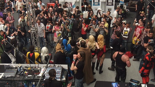 Costume Competition Line up - Kapow Comic Con 2011