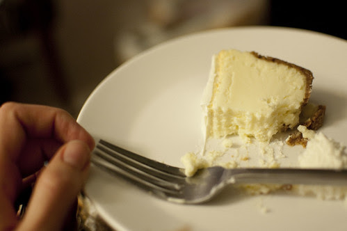cheesecake, eaten