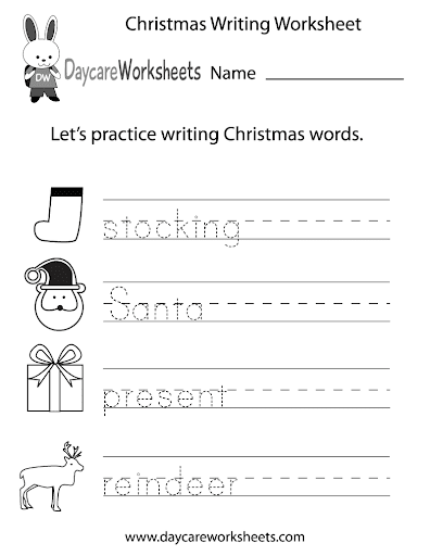 18 KINDERGARTEN SHADOW WRITING WORKSHEETS