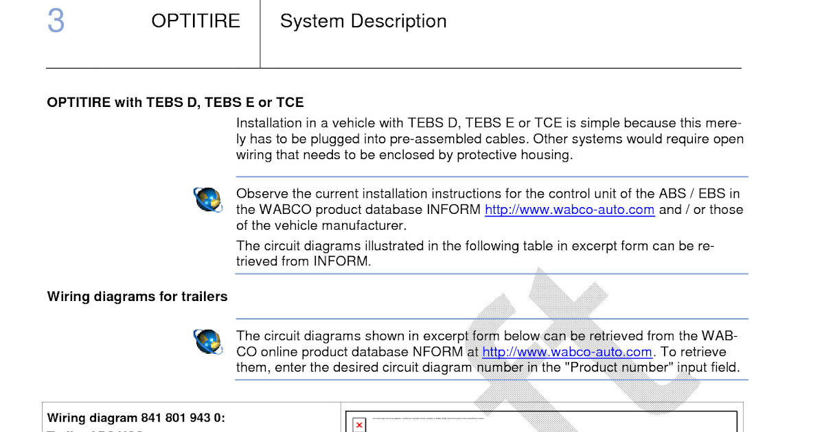 Wabco Trailer Abs Wiring Diagram - Derslatnaback