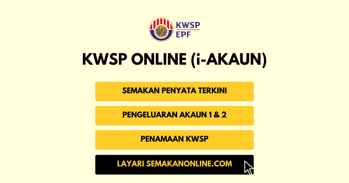 Daftar Permohonan Kwsp Akaun 1