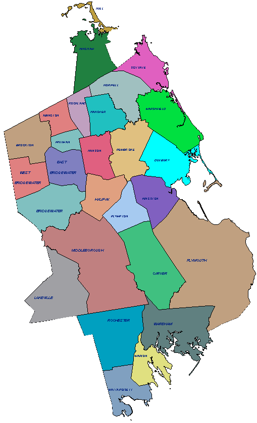 Map Of Plymouth Ma