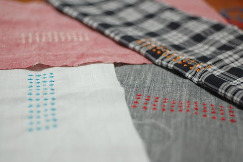 How to make arm covers, 2